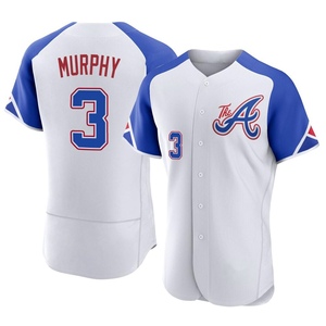 Men's Atlanta Braves Dale Murphy Authentic White 2023 City Connect Jersey