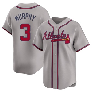 Men's Atlanta Braves Dale Murphy Limited Gray Away Jersey