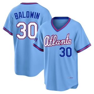 Men's Atlanta Braves Drake Baldwin Limited Blue Powder 2026 City Connect Stadium Jersey
