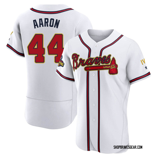 gold program braves jersey